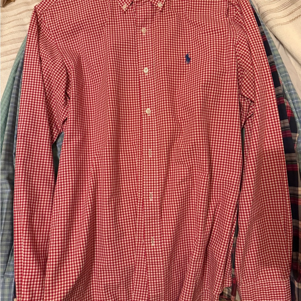 Multiple Polo Ralph Lauren long sleeve dress shirts - Picture 2 of 6